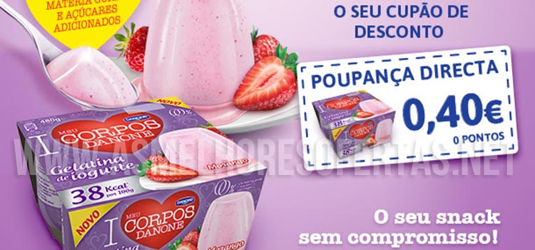 Vale de Desconto Gelatina Corpos Danone