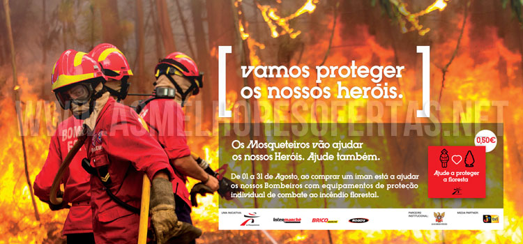 Campanha Mosqueteiros Bombeiros 2014