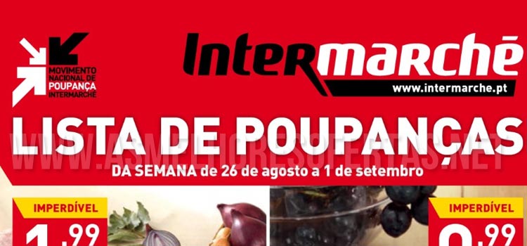 Folheto Intermarché de 26 de Agosto a 1 de Setembro de 2014