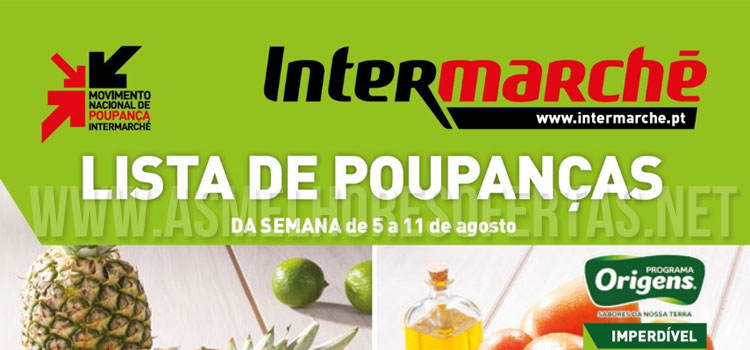 Folheto Intermarché 5 a 11 de Agosto de 2014