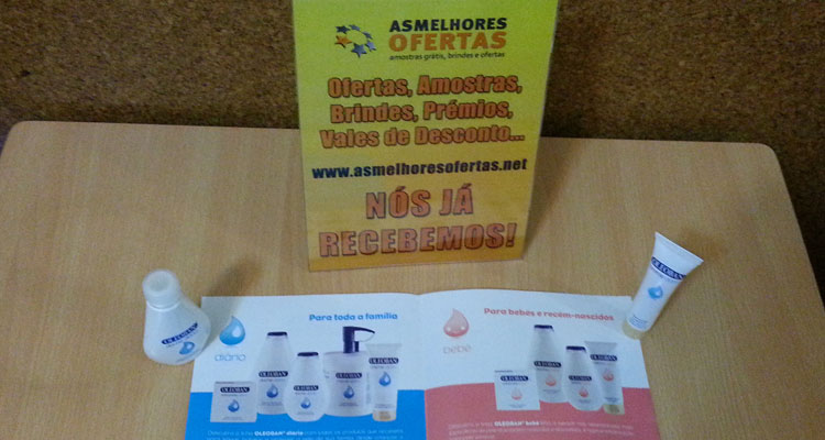 Recebido - Amostras Grátis Oleoban