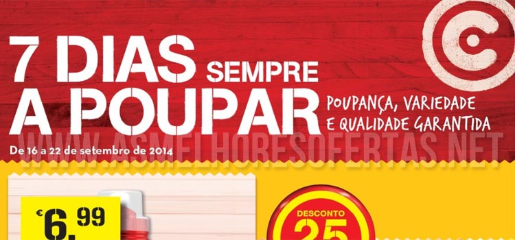 Folheto Continente 16 a 22 de Setembro de 2014