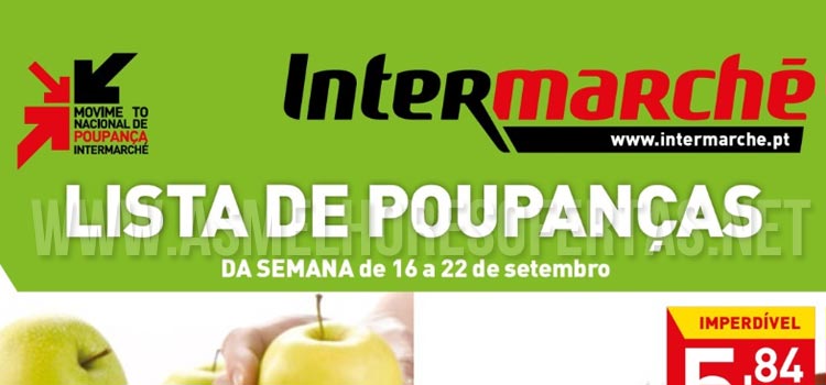 Folheto Intermarché 16 a 22 de Setembro de 2014