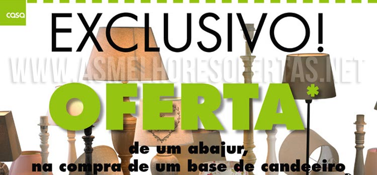 Oferta Abajour Lojas Casa