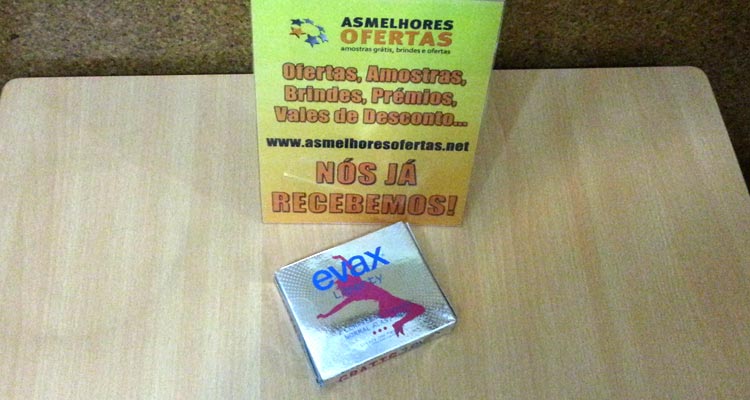 Recebido - Amostras Grátis Evax Liberty