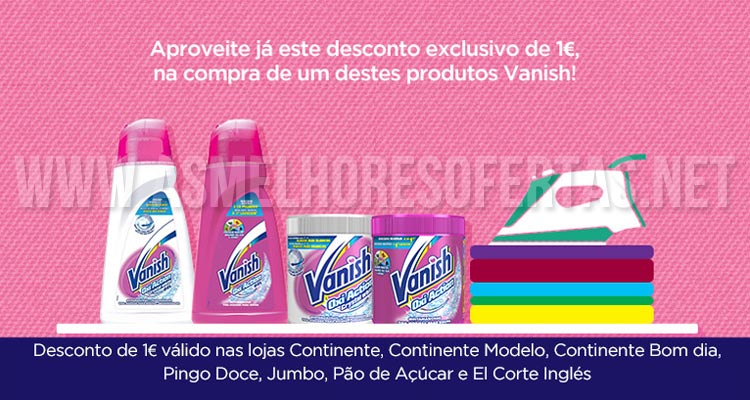 Vale de Desconto Vanish