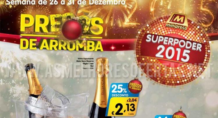 Folheto Minipreço até 31 de Dezembro de 2014