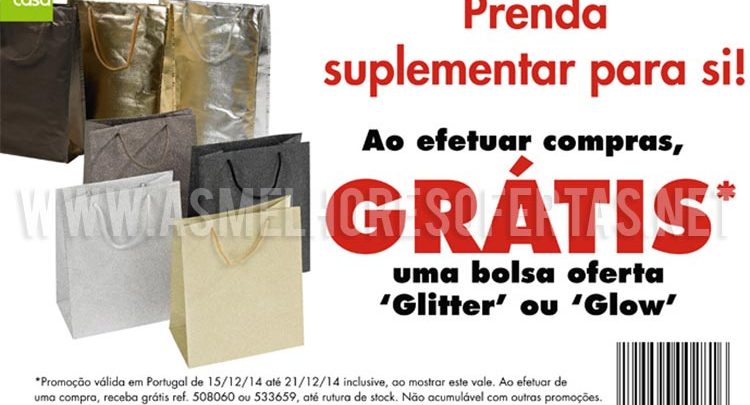 Oferta Saco Prendas Lojas Casa