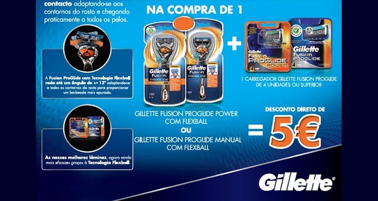 Promoção Gillette - Continente