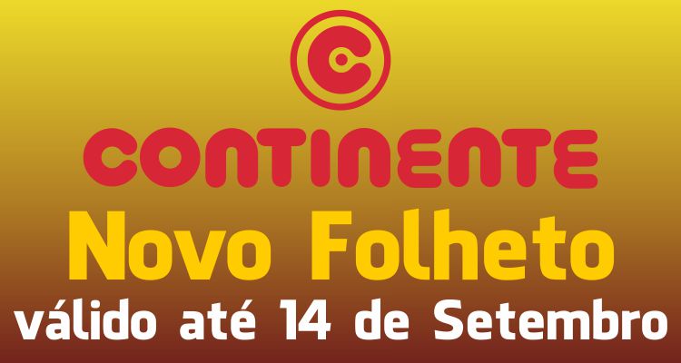 Folheto Continente até 14-09-2015