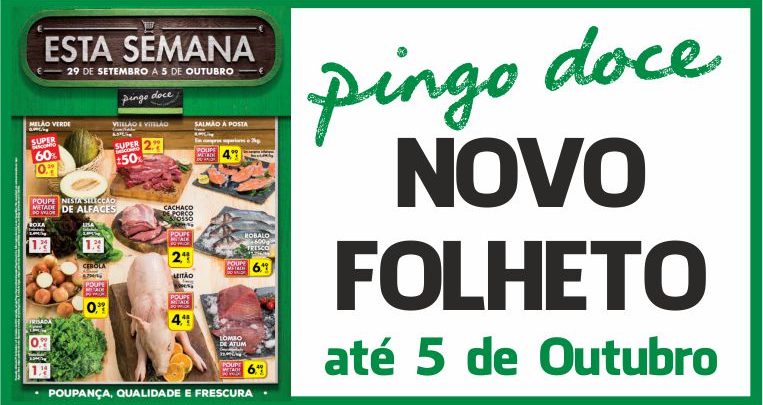 Folheto Pingo Doce até 5 de Outubro