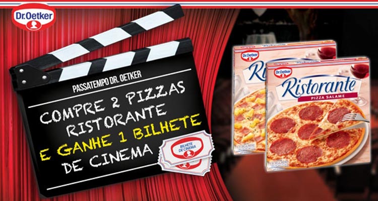 Bilhetes de Cinema Grátis Dr. Oetker