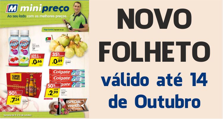 Folheto Minipreço até 14-10-2015