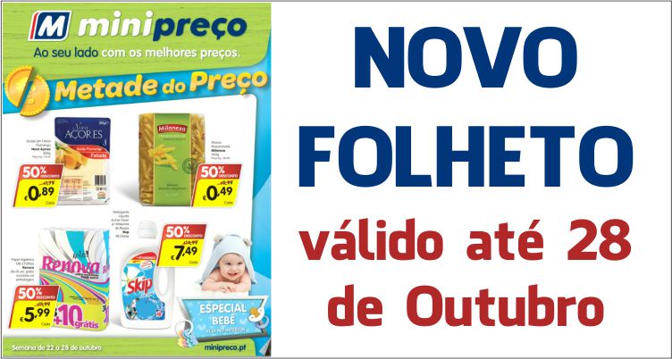 Folheto Minipreço até 28-10-2015