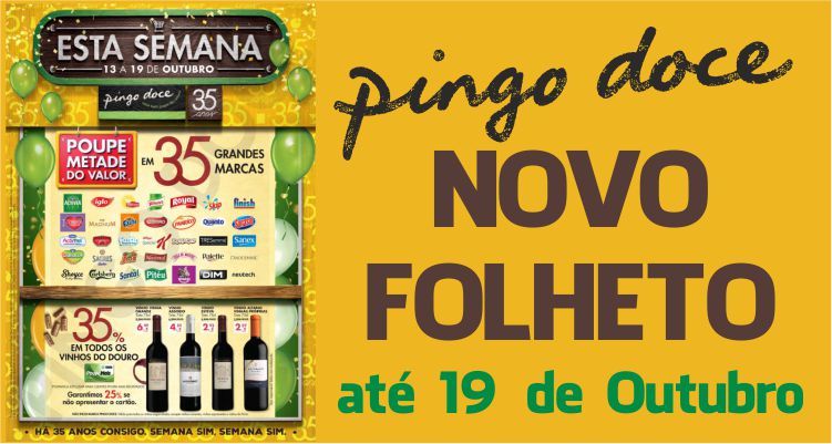 Folheto Pingo Doce até 19-10-2015