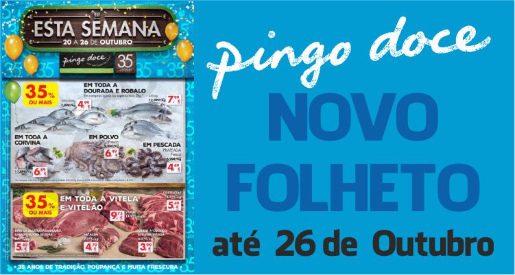 Folheto Pingo Doce até 26-10-2015