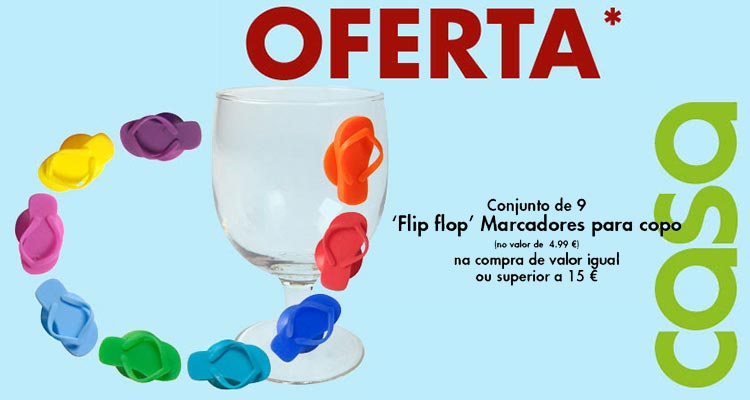 Oferta Marcadores para Copos