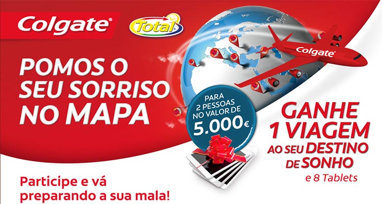 Passatempo Viagem de Sonho Colgate