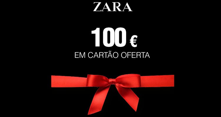 Cartão Zara 100 Euros