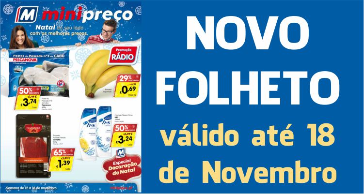 Folheto Minipreço até 18-11-2015