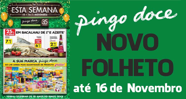 Folheto Pingo Doce até 16-11-2015
