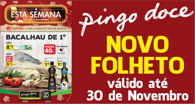 Folheto Pingo Doce até 30-11-2015