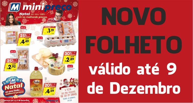 Folheto Minipreço até 09-12-2015
