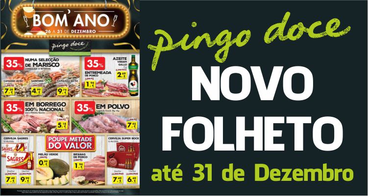 Folheto Pingo Doce até 31-12-2015