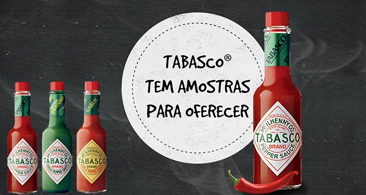 Amostras Grátis de Tabasco