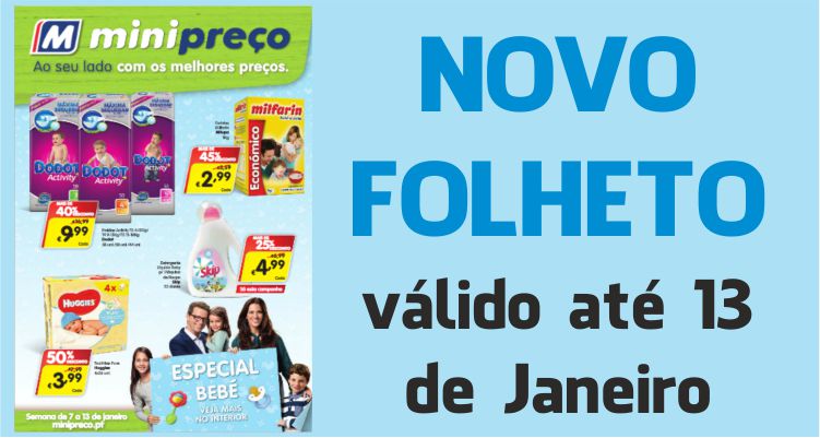 Folheto Minipreço até 13-10-2016