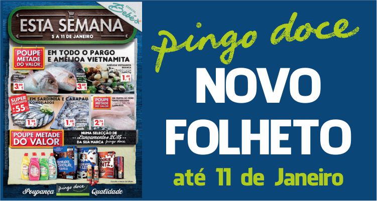 Folheto Pingo Doce até 11-01-2016