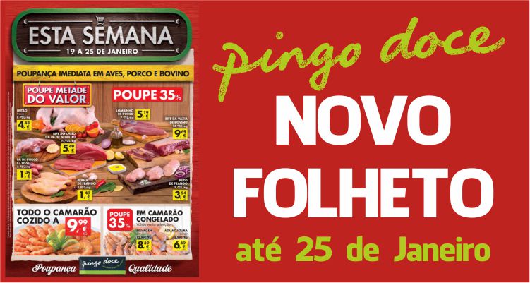 Folheto Pingo Doce até 25-01-2016