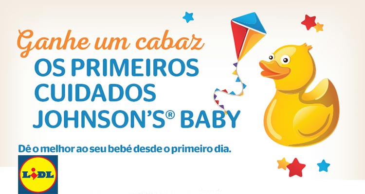 Lidl Oferece 300 Cabazes Johnson's Baby