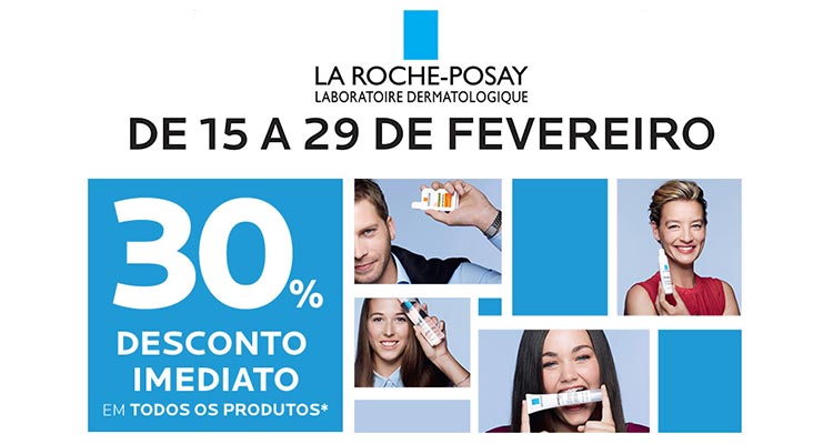 30% de Desconto La Roche Posay