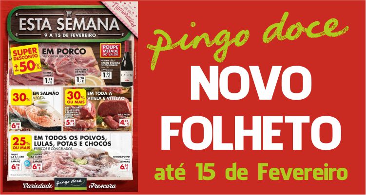 Folheto Pingo Doce até 15-02-2016