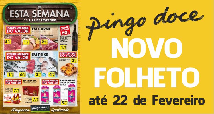 Folheto Pingo Doce até 22-02-2016