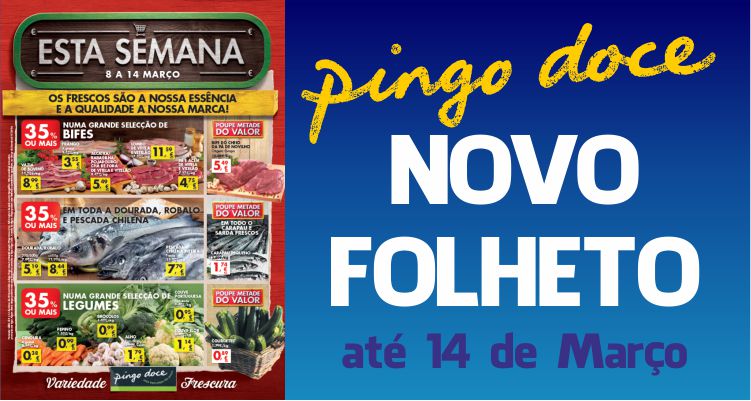 Folheto Pingo Doce até 14-03-2016