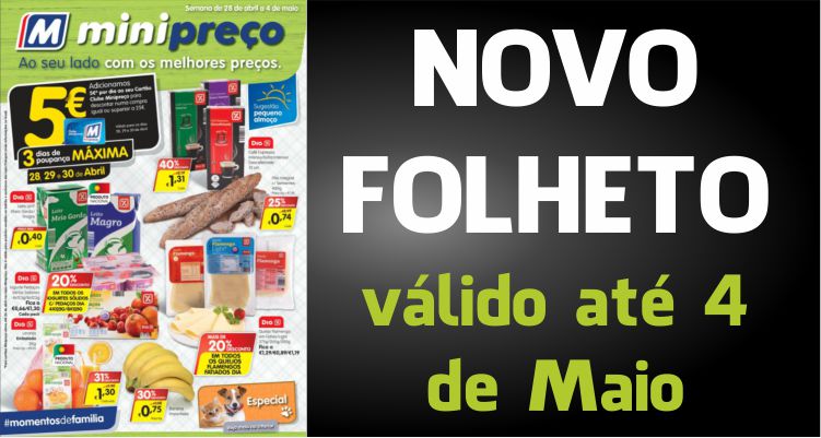 Folheto Minipreço até 04-05-2016