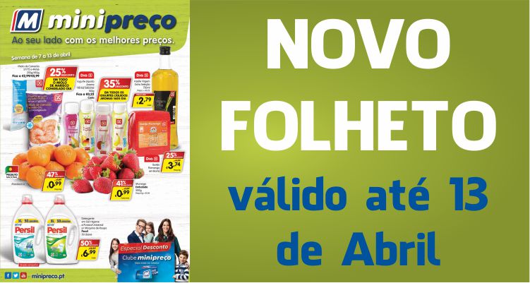 Folheto Minipreço até 13-04-2016