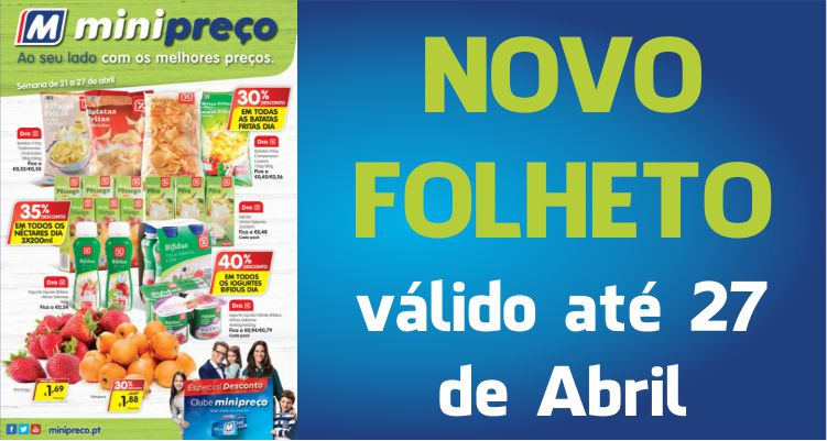 Folheto Minipreço até 27-04-2016