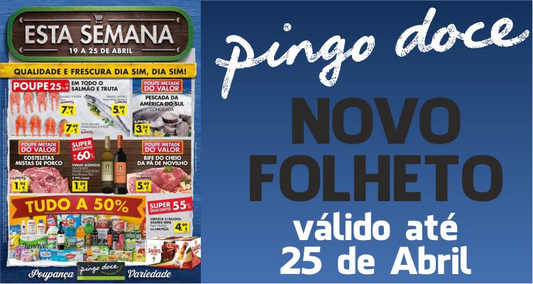Folheto Pingo Doce até 25-04-2016