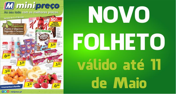 Folheto Minipreço até 11-05-2016