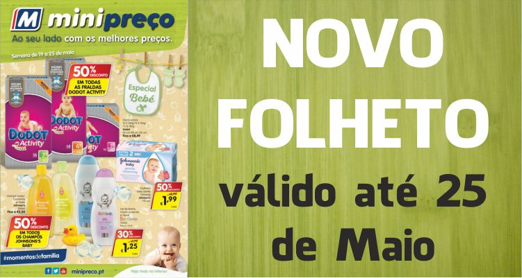 Folheto Minipreço até 25-05-2016