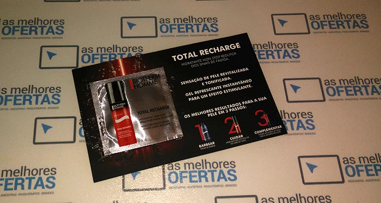 Recebido - Amostra Biotherm Total Recharge
