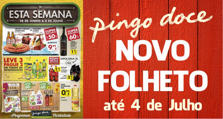 Folheto Pingo Doce até 04-07-2016