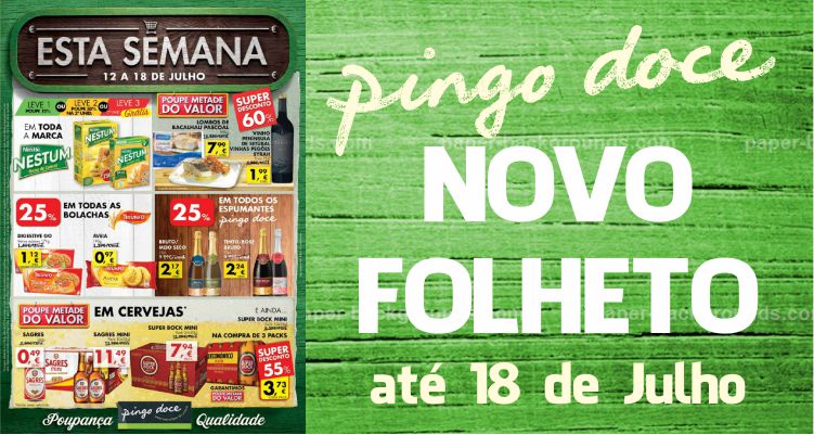 Folheto Pingo Doce até 18-07-2016