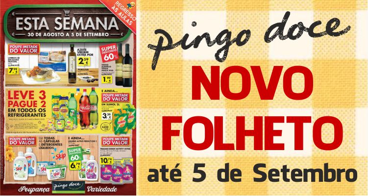 Folheto Pingo Doce até 05-09-2016