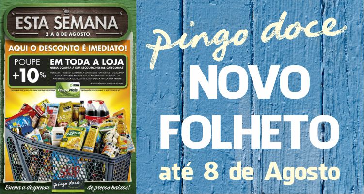 Folheto Pingo Doce até 08-08-2016