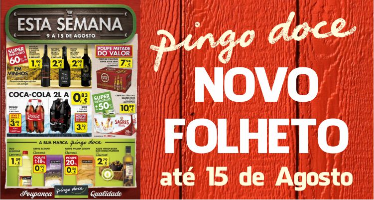 Folheto Pingo Doce até 15-08-2016