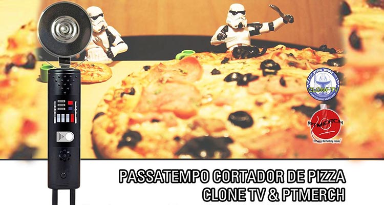 Ganha 1 Cortador de Pizza Star Wars